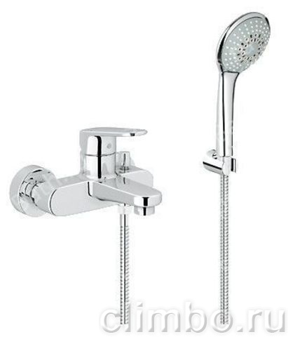Смеситель для ванны GROHE Europlus с душевым гарнитуром, 33547002 — фото товара