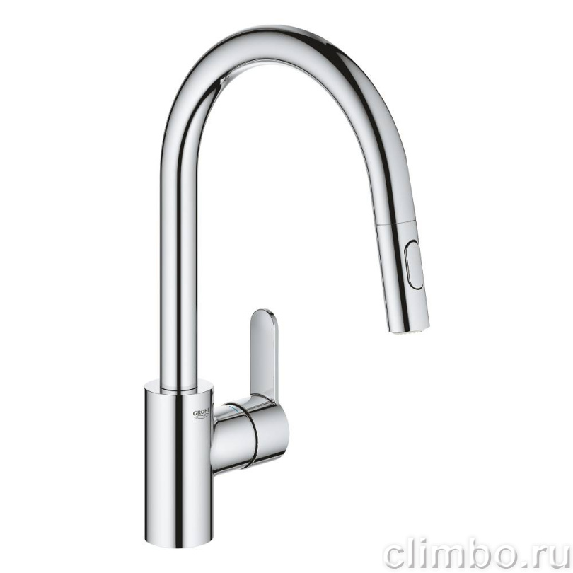 Смеситель для кухни GROHE Eurostyle Cosmopolitan, высокий излив, хром (31482003) — фото товара