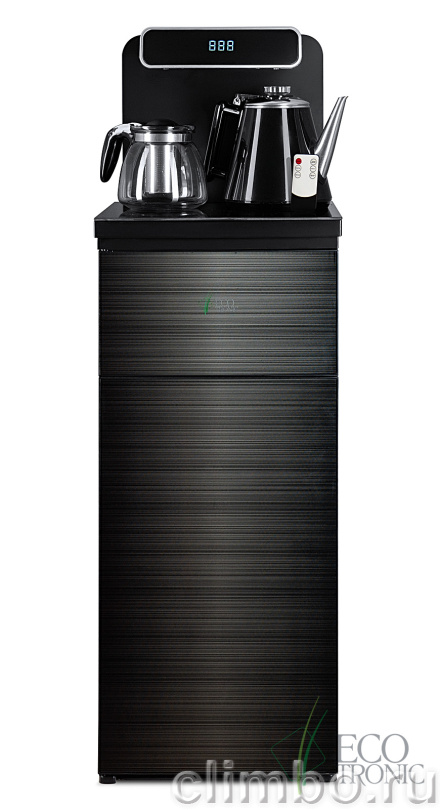 Кулер с чайным столиком Teabar Ecotronic TB10-LNR black — фото товара