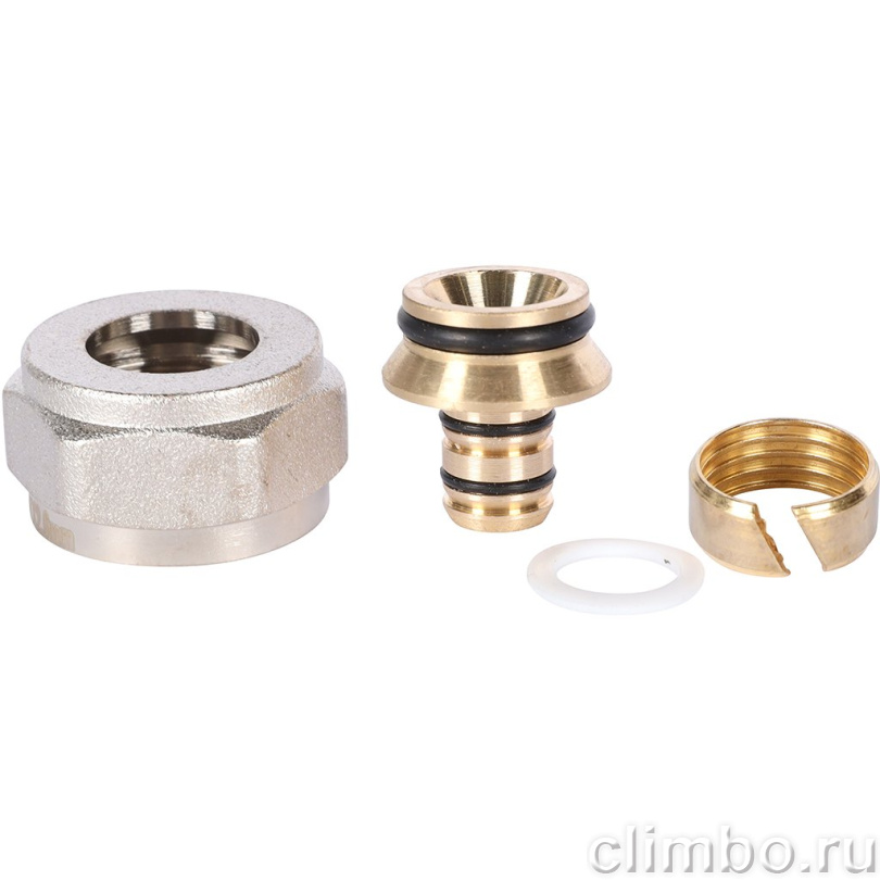 ROMMER Фитинг компрессионный для труб PEX-AL-PEXc 16х2,6х3/4 — фото товара