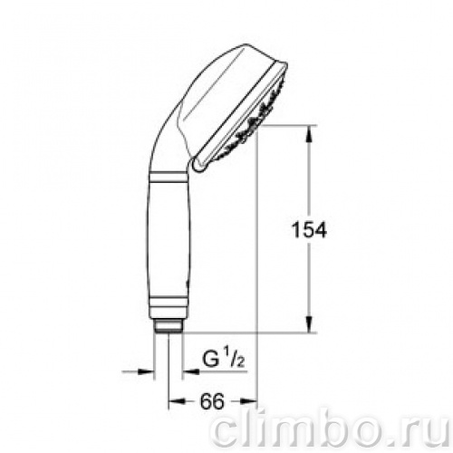 Ручной душ GROHE Relexa Rustic (5 режимов), 27123000 — фото товара