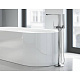 Смеситель однорычажный для ванны GROHE Plus, свободностоящего монтажа (23846003) — фото товара