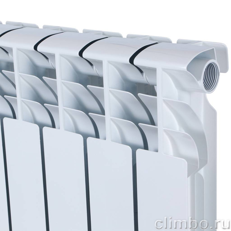 ROMMER Plus BM 500 12 секций радиатор биметаллический — фото товара