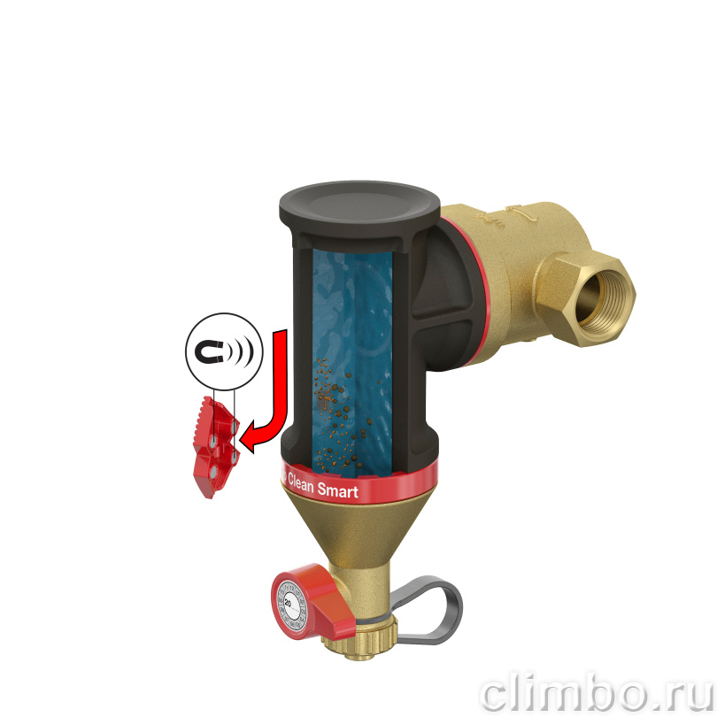 Сепаратор шлама Flamco Clean Smart 1 1/2" — фото товара