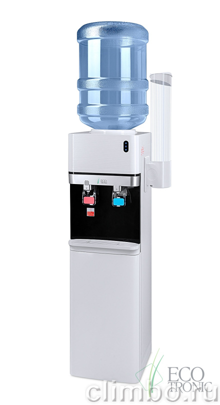Кулер Ecotronic M41-LCE white-black — фото товара