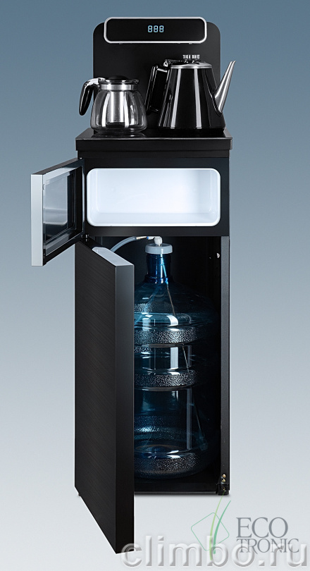 Кулер с чайным столиком Teabar Ecotronic TB10-LNR black — фото товара