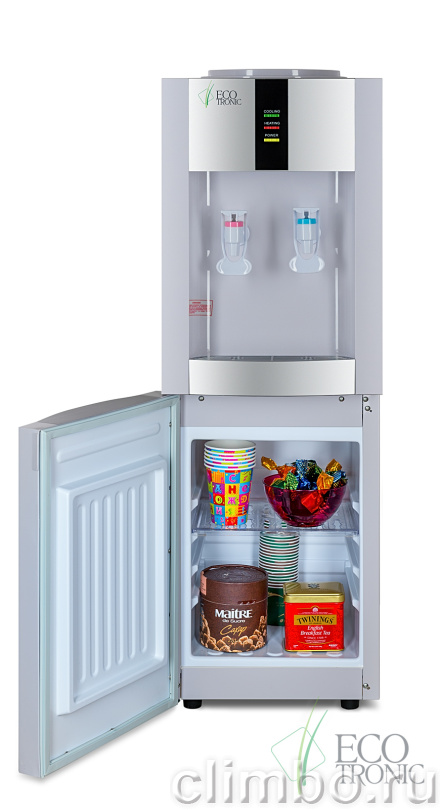 Кулер Ecotronic H1-LCE White со шкафчиком — фото товара