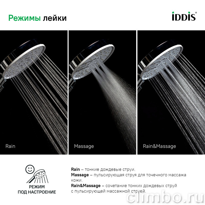 Лейка для душа, Swipe, IDDIS, SWI3F00i18 — фото товара