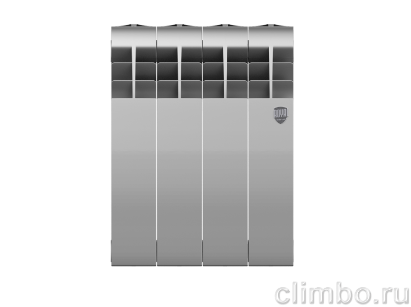 Радиатор Royal Thermo BiLiner 350 /Silver Satin - 4 секц. — фото товара