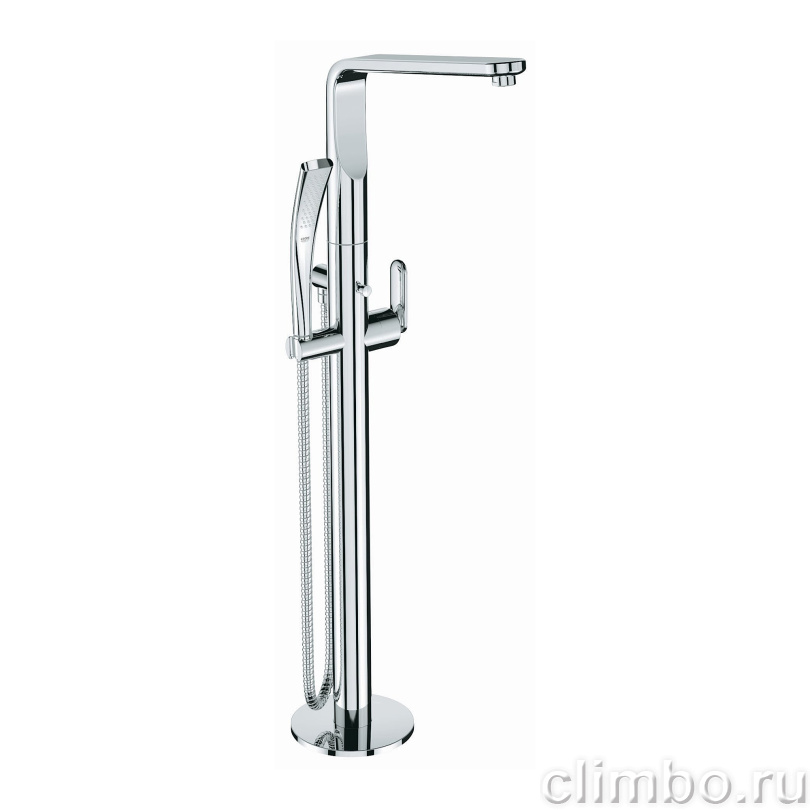 Смеситель для ванны GROHE Veris с душевым гарнитуром, свободностоящий, 32222001 — фото товара