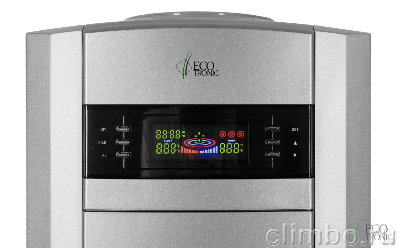 Кулер Ecotronic G21-LSPM Silver со шкафчиком-озонатором — фото товара