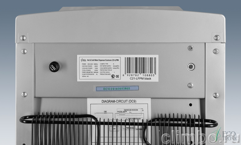 Кулер Ecotronic C21-LFPM Black — фото товара