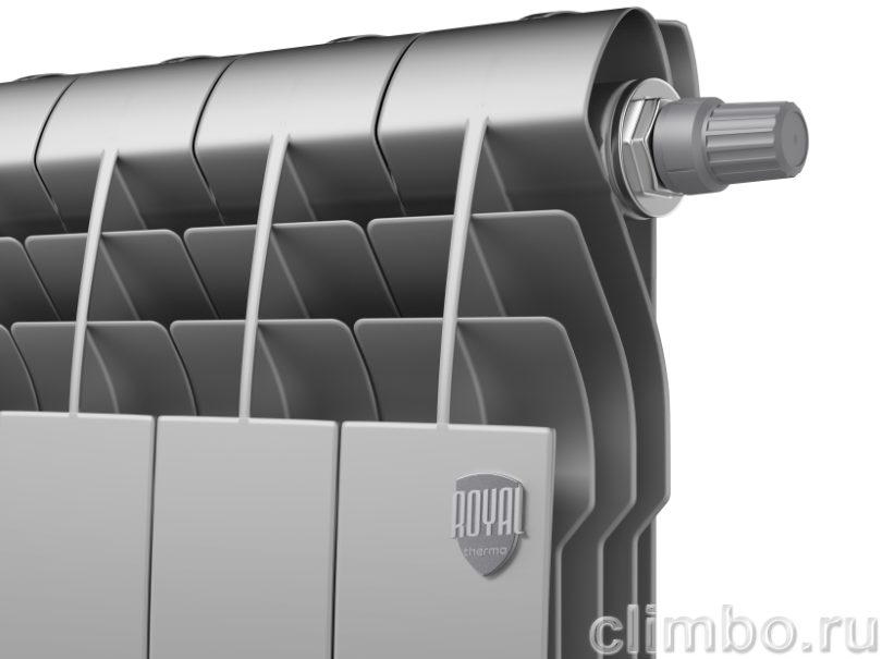 Радиатор Royal Thermo BiLiner 500 /Silver Satin VR - 10 секц. — фото товара