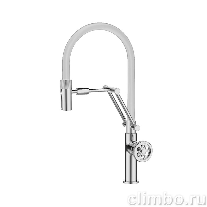 Смеситель для кухни с гибким изливом, хром, Grange, IDDIS, GRASBFLi05 — фото товара
