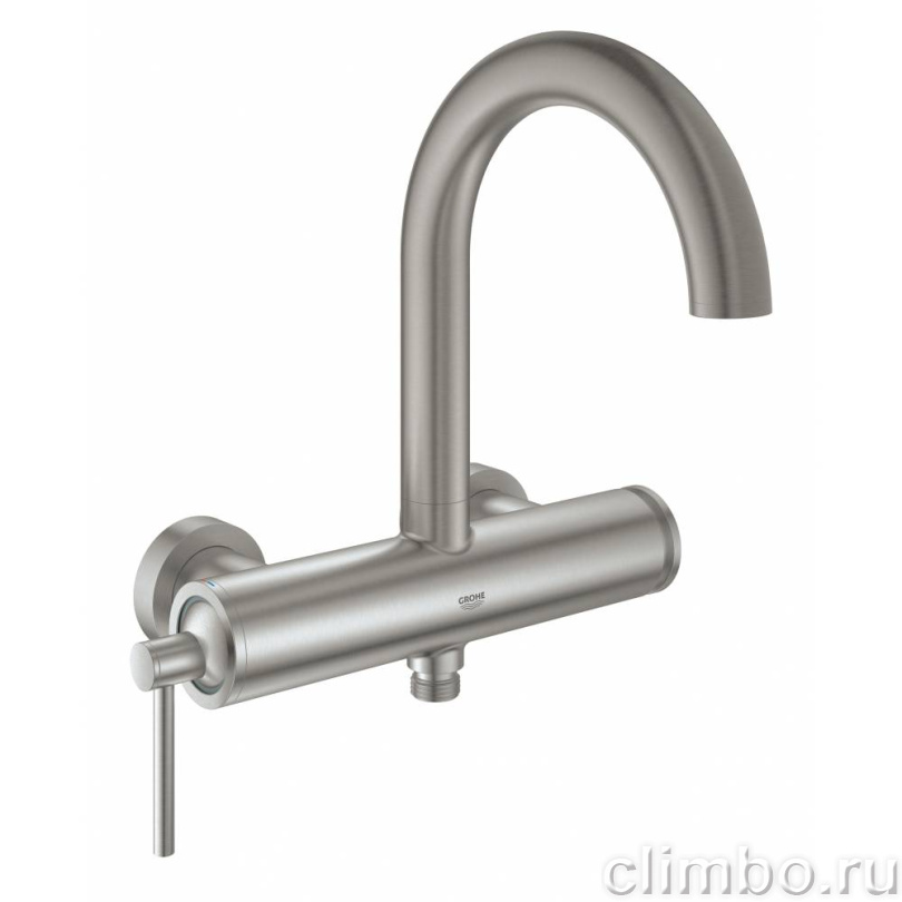 Смеситель для ванны GROHE Atrio New, настенный монтаж, суперсталь (32652DC3) — фото товара