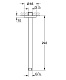 Потолочный душевой кронштейн GROHE Rainshower neutral 292 мм, 28497LS0 — фото товара