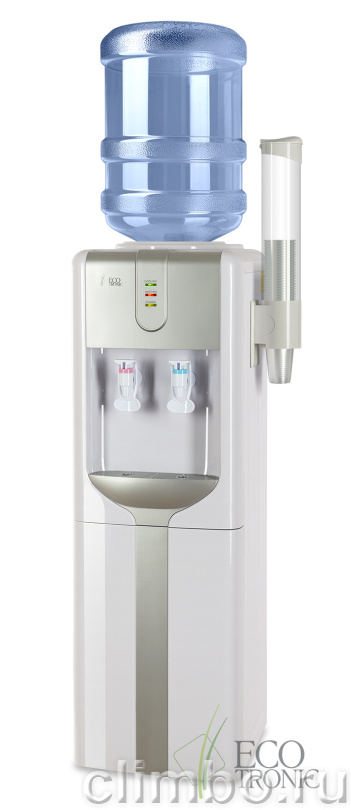 Кулер Ecotronic H3-LCE Silver со шкафчиком — фото товара