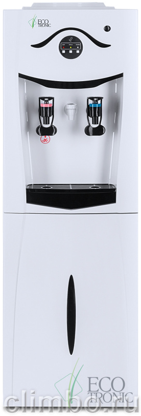 Кулер Ecotronic K21-L Carbo white+black — фото товара