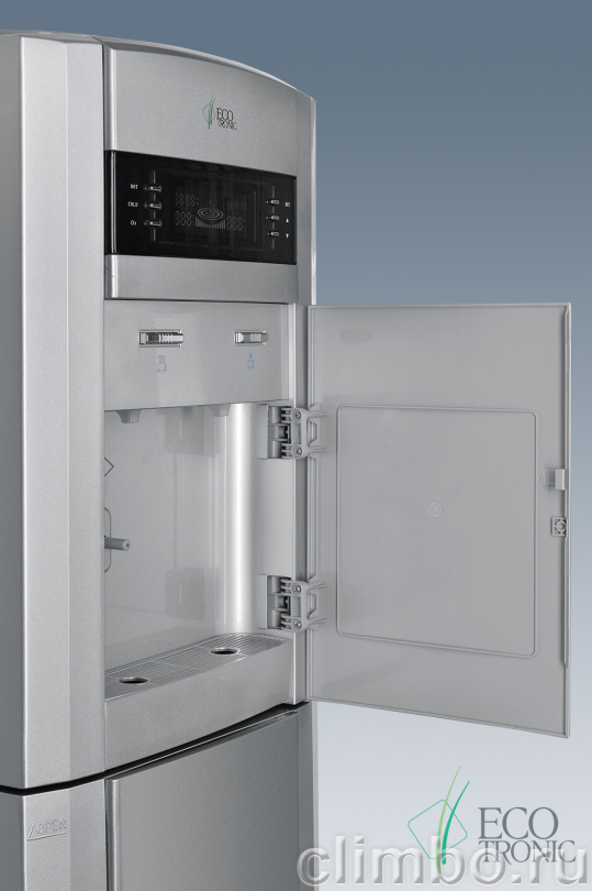 Кулер Ecotronic G21-LSPM Silver со шкафчиком-озонатором — фото товара