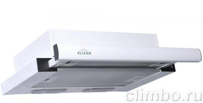 Кухонная вытяжка Elikor Интегра 50П-400-В2Л белый / белый — фото товара