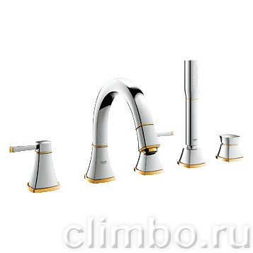 Смеситель для ванны GROHE Grandera с душевым гарнитуром, 19919IG0 — фото товара