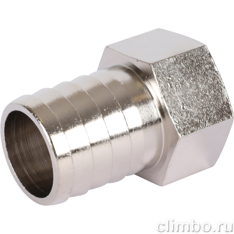 STOUT Штуцер ВР никелированный 3/4"x25 — фото товара