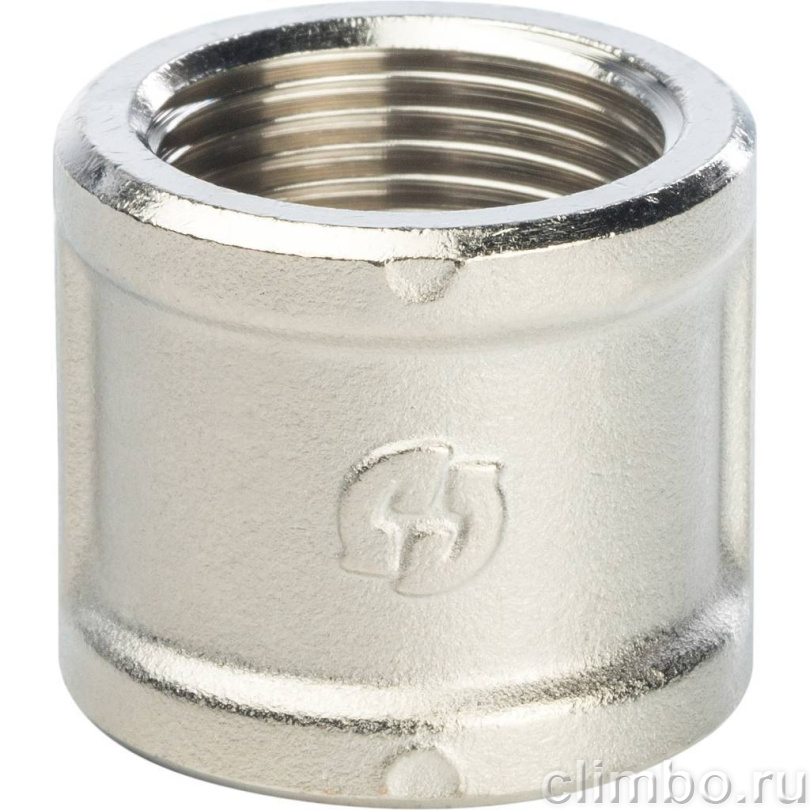 STOUT Муфта ВВ никелированная 3/4 — фото товара