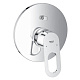 Смеситель для ванны GROHE BauLoop (со встраиваемым механизмом), 29081000 — фото товара