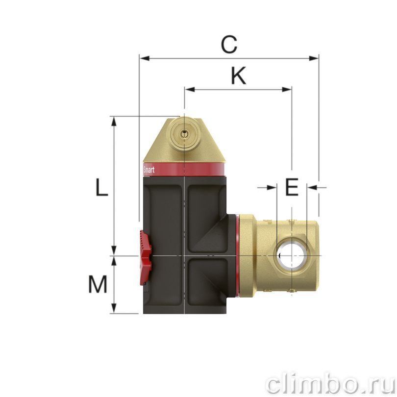 Сепаратор воздуха Flamcovent Smart 1 1/4" — фото товара