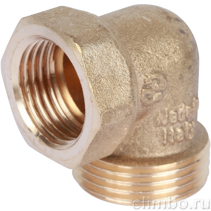 STOUT Угловая американка ВН, уплотнение o-ring кольцо 1/2" — фото товара