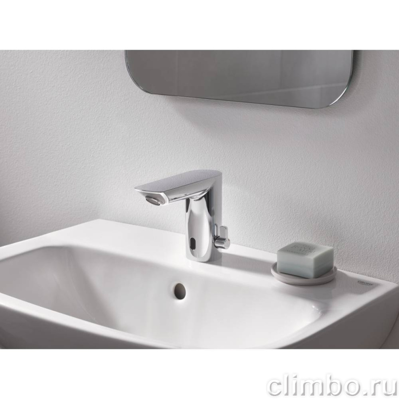 Смеситель для раковины GROHE Bau Cosmopolitan E, хром (36451000) — фото товара