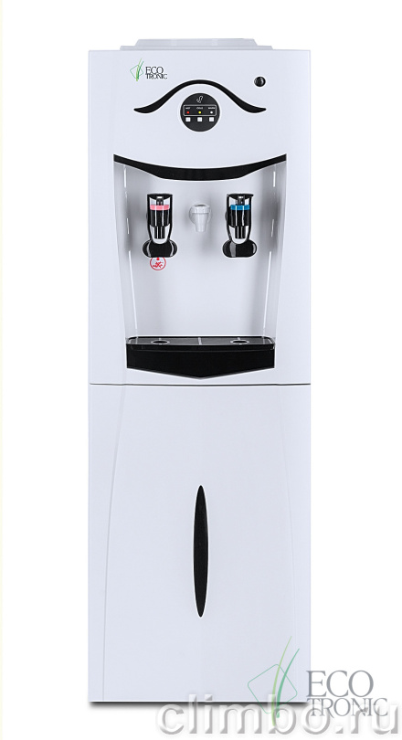 Кулер Ecotronic K21-L Carbo white+black — фото товара