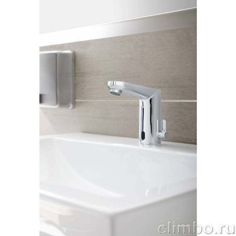 Смеситель инфракрасный для раковины GROHE Eurosmart Cosmopolitan E, хром (36327001) — фото товара