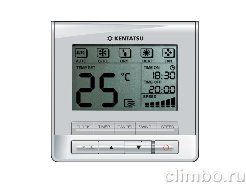 Кассетная сплит-система Kentatsu KSVQ53HFAN1/KSUN53HFAN1 — фото товара