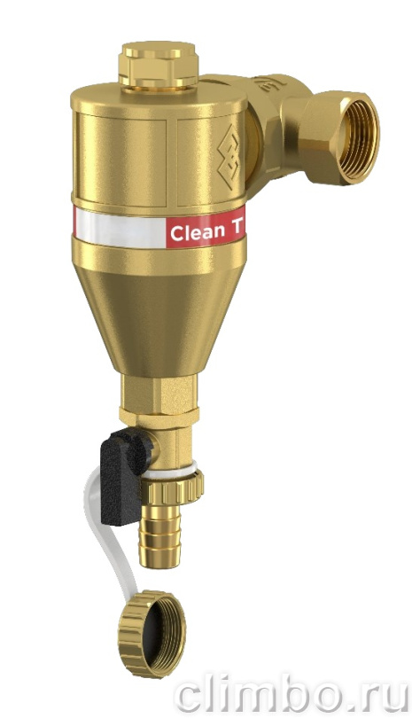 Сепаратор шлама Flamco Clean T DN 25 — фото, детали конструкции