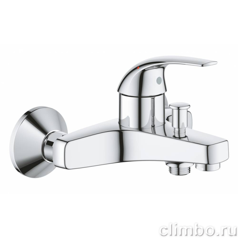 Смеситель для ванны GROHE BauCurve, настенный монтаж (23599000) — фото товара