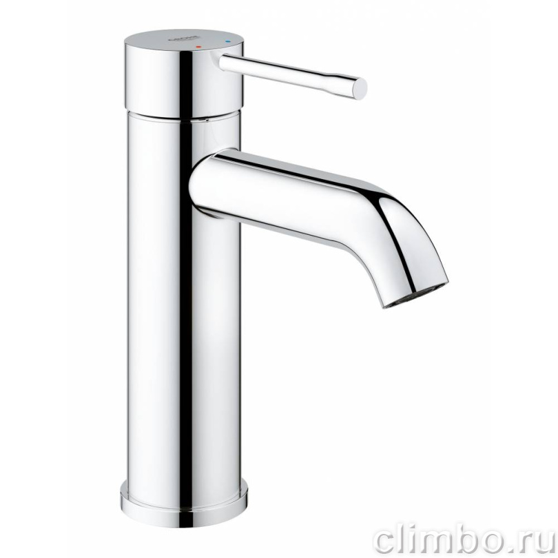 Смеситель для раковины GROHE Essence+ с низким изливом, хром (23590001) — фото товара