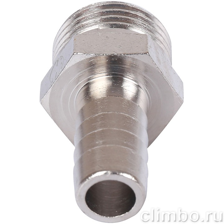 STOUT Штуцер НР никелированный 1/2"x12 — фото товара