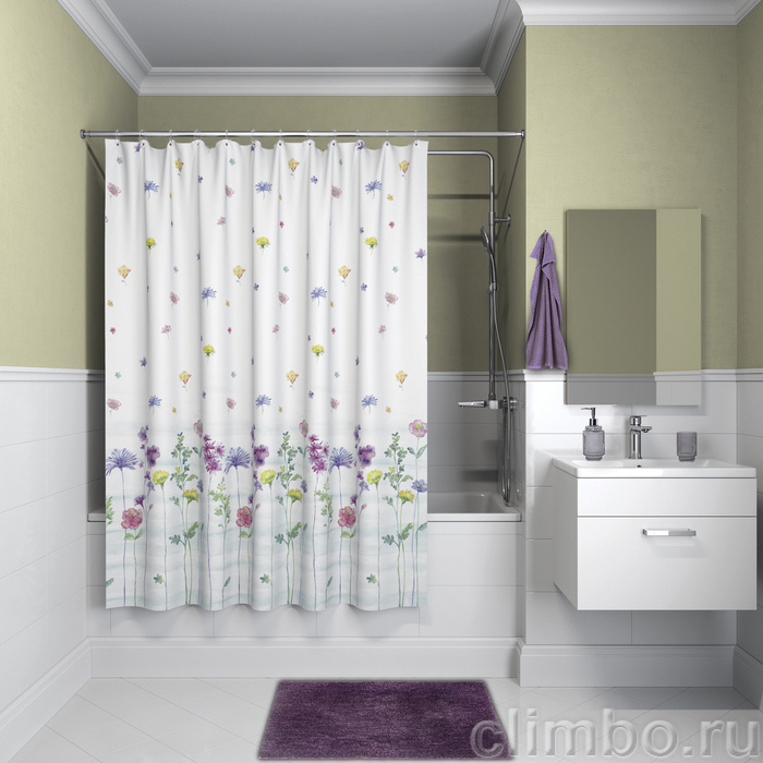 B12P118i11 Штора для ванной комнаты, коллекция Basic — фото товара