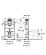 Система инсталляции для унитаза GROHE Rapid SL (0,82 м), 38587000 — фото товара
