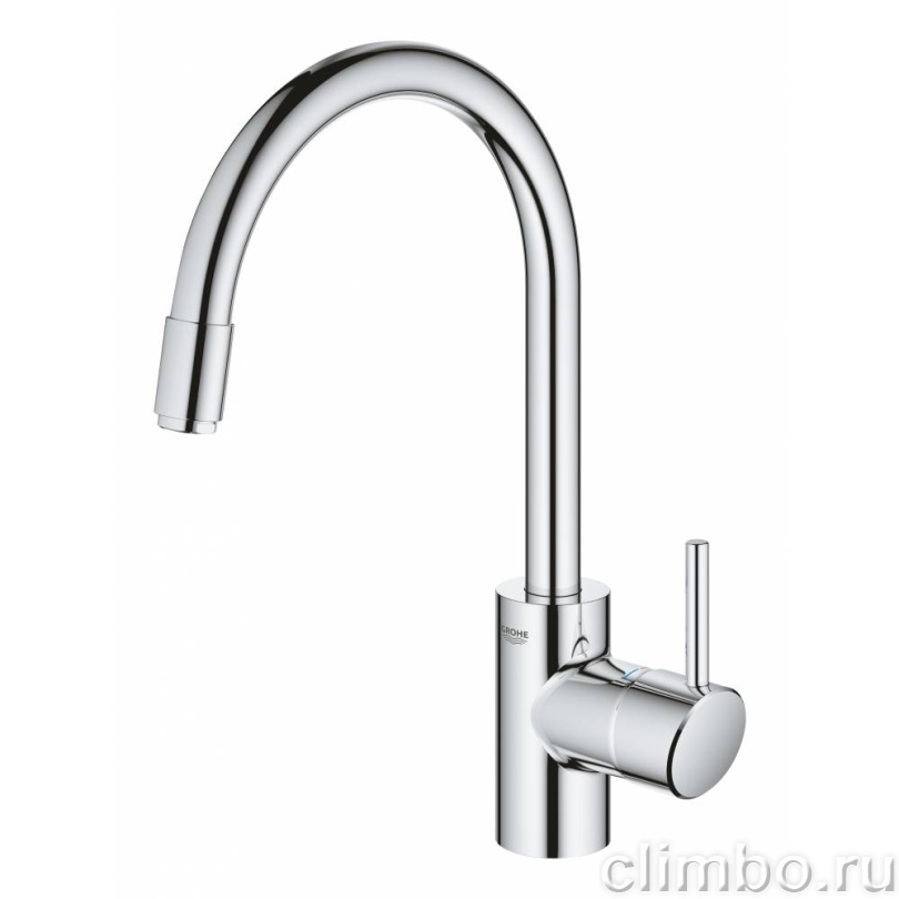 Смеситель для кухни GROHE Concetto New с высоким изливом, хром (32663003) — фото товара