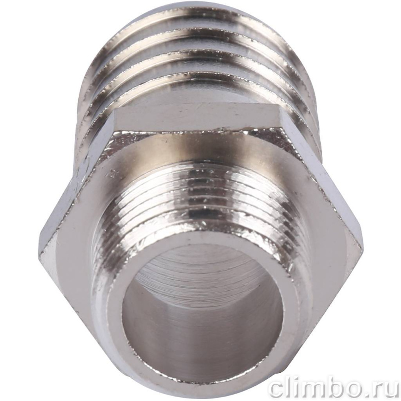STOUT Штуцер НР никелированный 1/2 x25 — фото товара