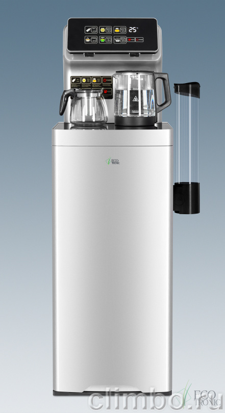 Кулер с чайным столиком Teabar Ecotronic TB15-LER silver — фото товара