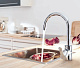 Смеситель для кухни GROHE Eurostyle Cosmopolitan с высоким изливом, 33975002 — фото товара