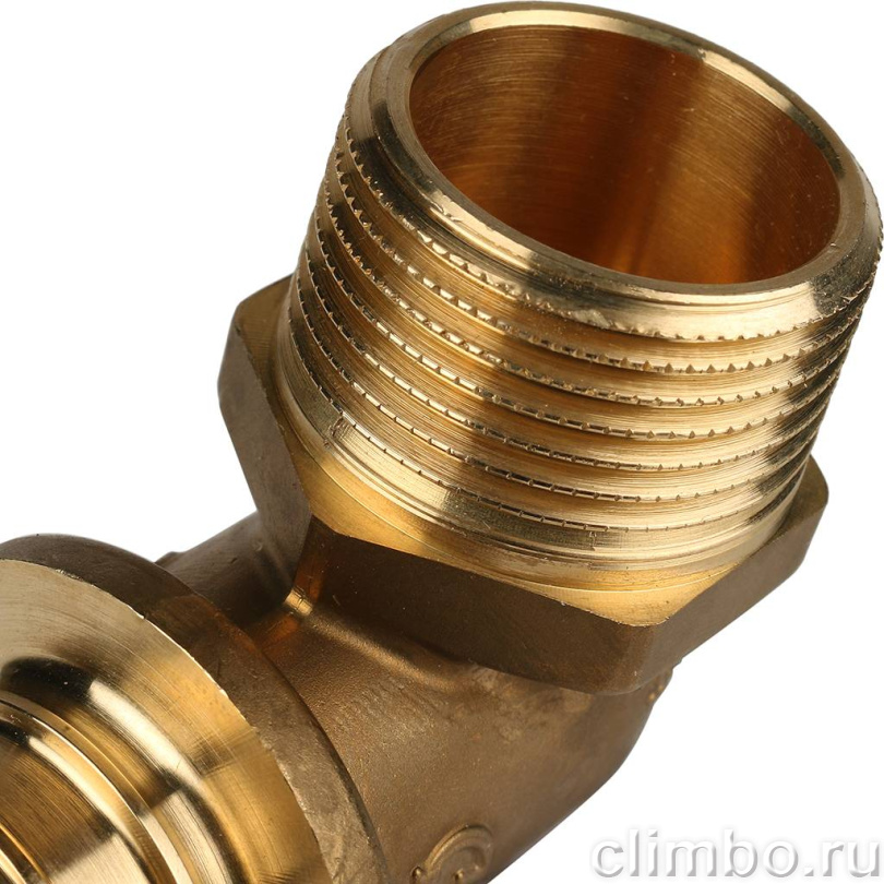 Угольник-переходник с наружной резьбой STOUT 32xR 1" — фото товара