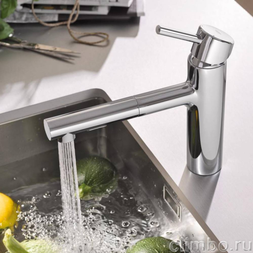 Смеситель для кухни GROHE Concetto, хром (30273001) — фото товара