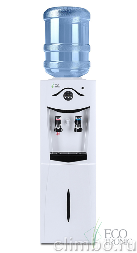 Кулер Ecotronic K21-L Carbo white+black — фото товара