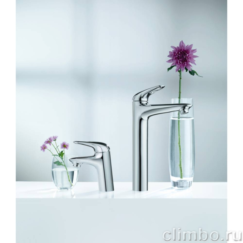 Смеситель для раковины GROHE Eurostyle new с донным клапаном, хром (33558003) — фото товара