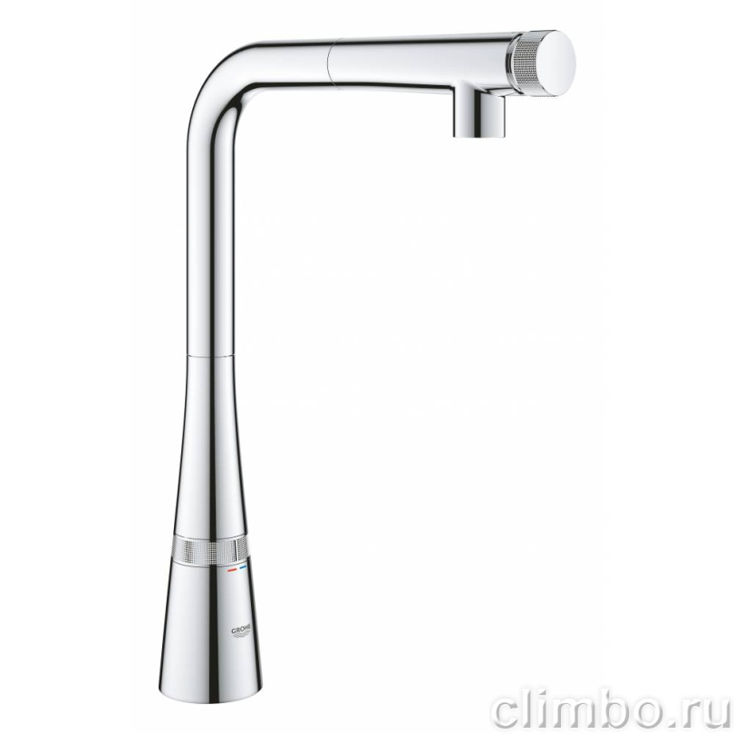 Смеситель для кухни GROHE Zedra SmartControl, хром (31593002) — фото товара