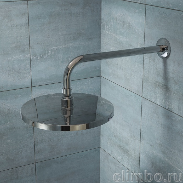 Душевая насадка верхняя круглая, хром, Optima Home, IDDIS, OPH25CPi64 — фото товара